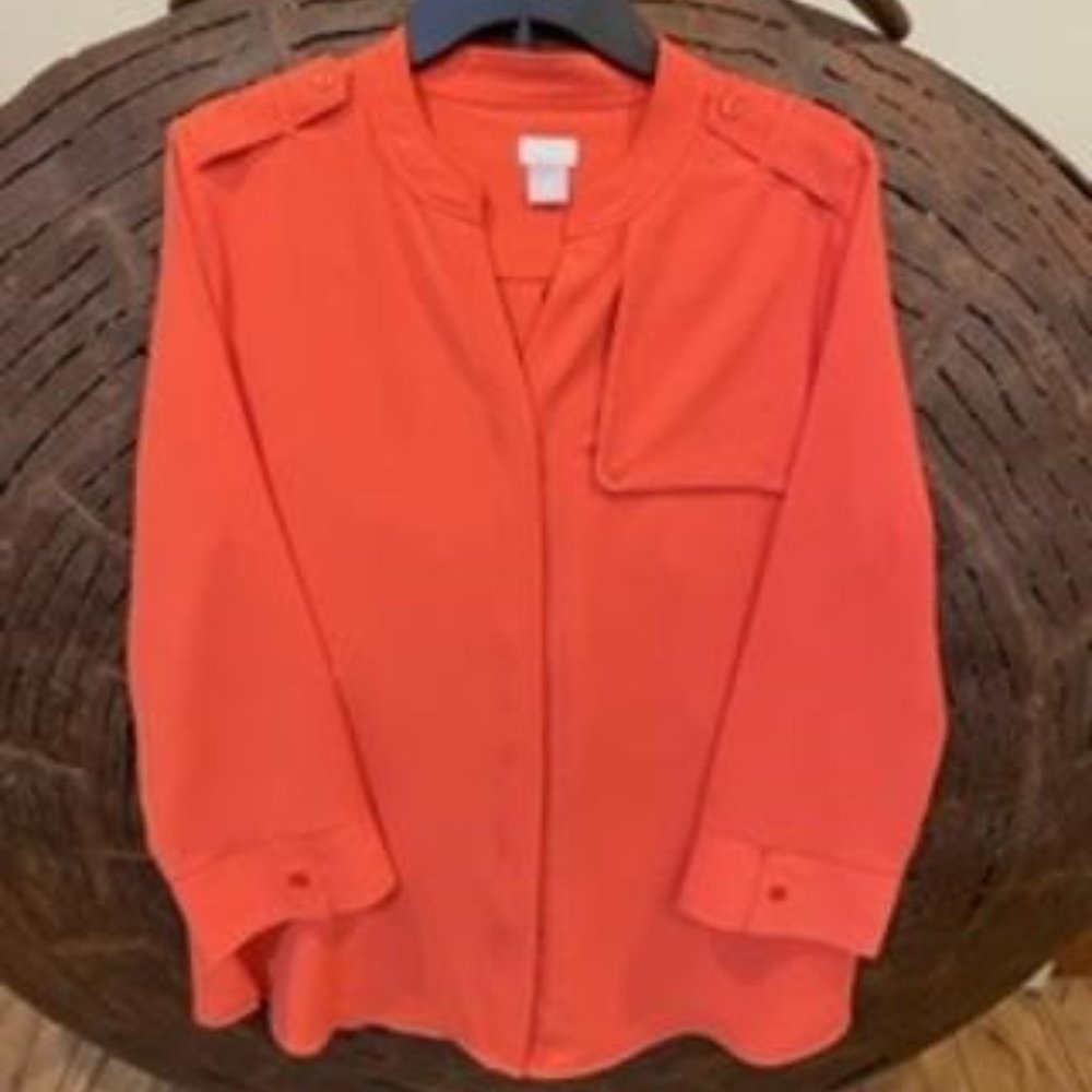 Chico's Top - 3/4 Sleeve Blouse.  Size 12-14